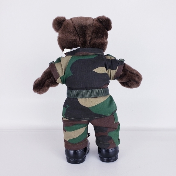 BEAR ForceS Of America US Army Small Stuffed Plush Teddy Bear - Picture 4 of 7